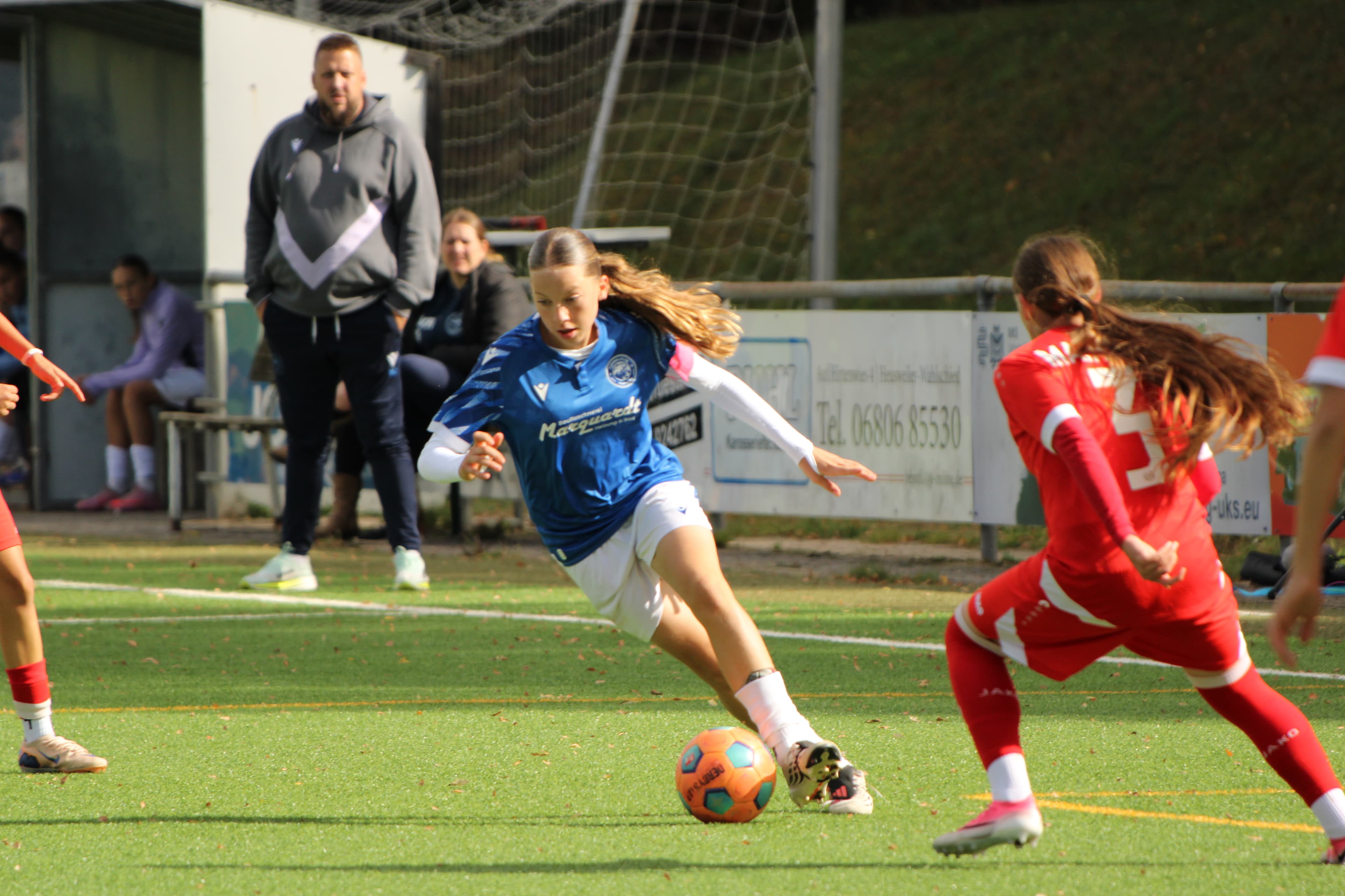 U15 gegen Mainz: Starke Steigerung, aber kein Tor beim 0:0