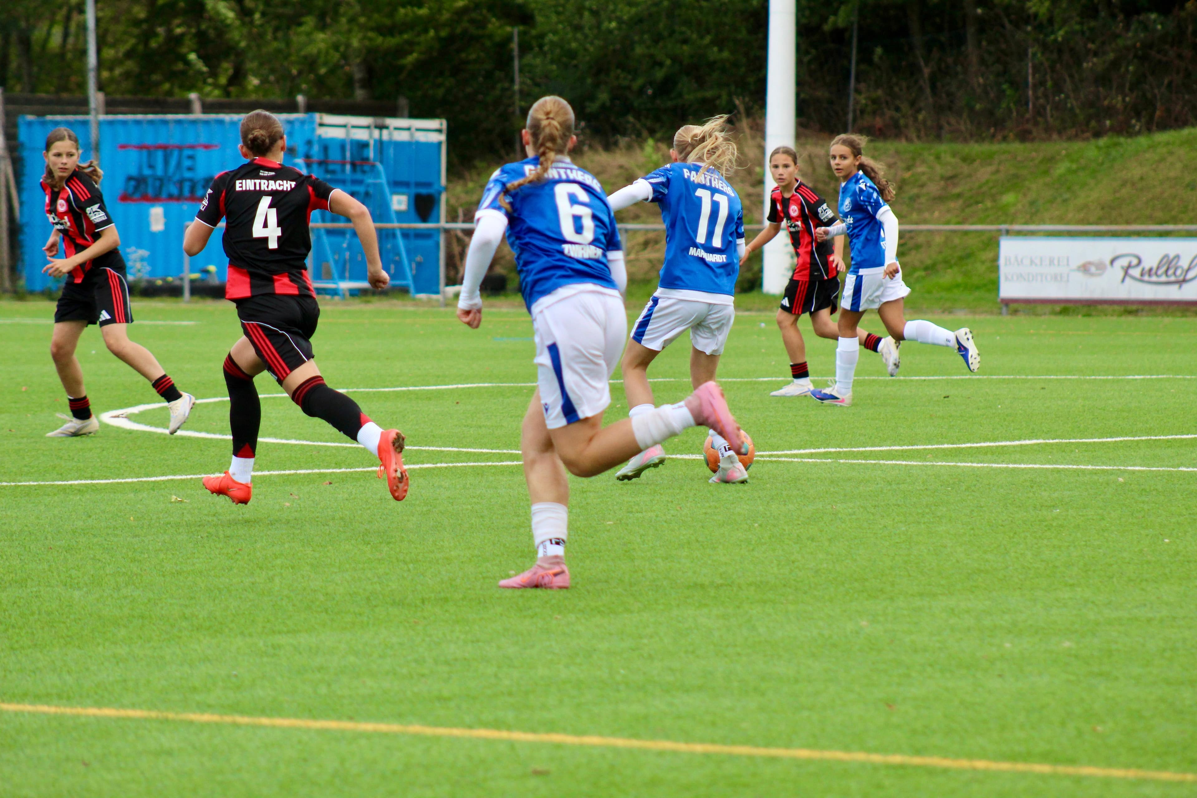 U15 gegen Eintracht Frankfurt: Panthers setzen Matchplan beim 0:0 um