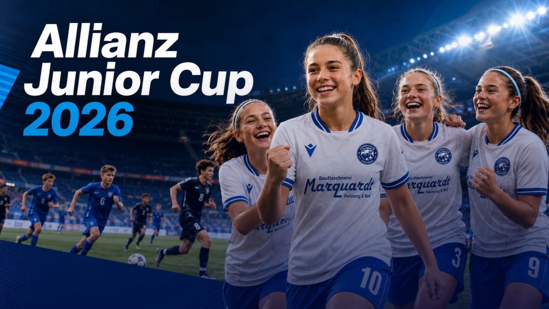 FC Panthers Mädels vor besonderer Herausforderung beim Allianz Junior Cup in Villingen