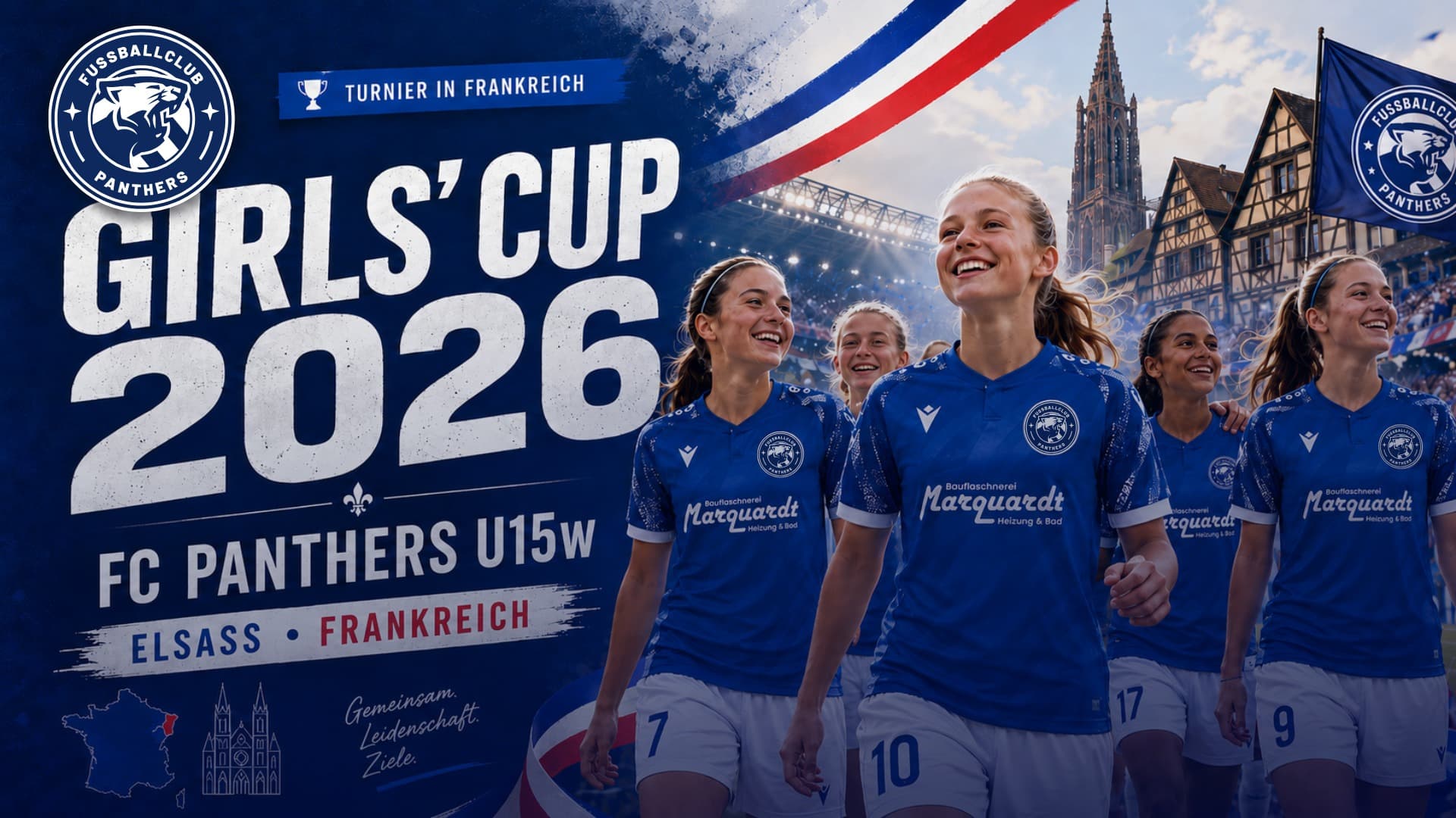 Girls' Cup 2026: U15 testet sich international im Elsass