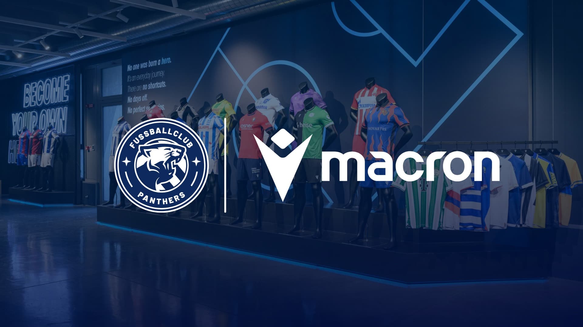 Macron wird offizieller Team-Ausrüster des FC Panthers.