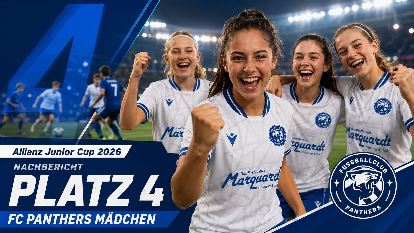 Mutiger Auftritt unserer Panthers-Mädels gegen starke Jungenteams