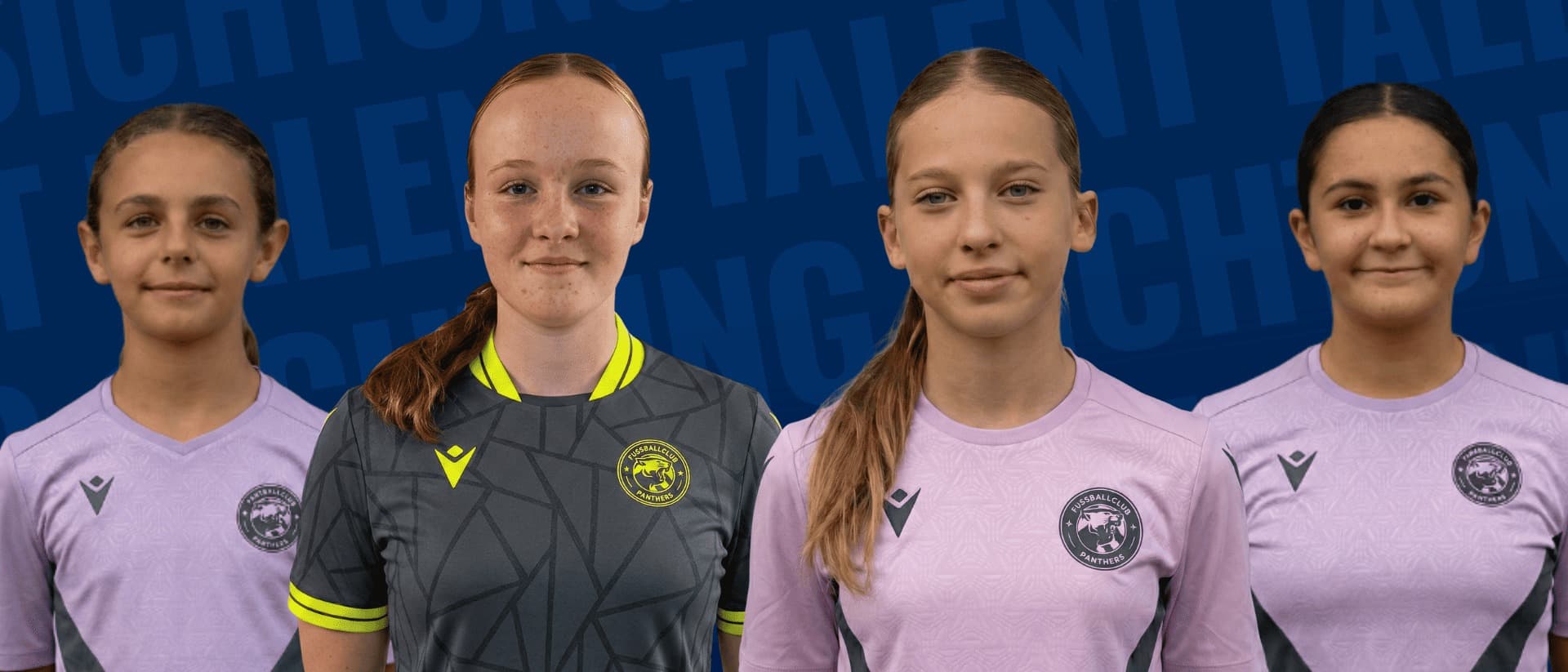 Panthers-Spielerinnen bei der WFV-Sichtung